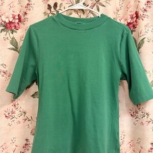 Maeve Green Short Sleeve Tee